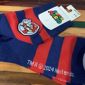 Super Mario Bros. Men’s Crew Socks